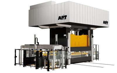 Servohydraulinen muovauspuristin